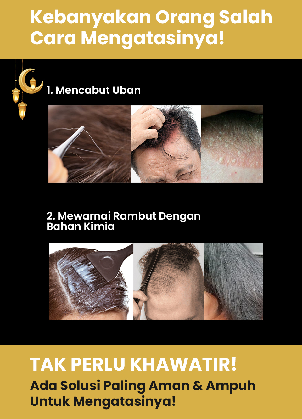 mitos dan fakta uban
