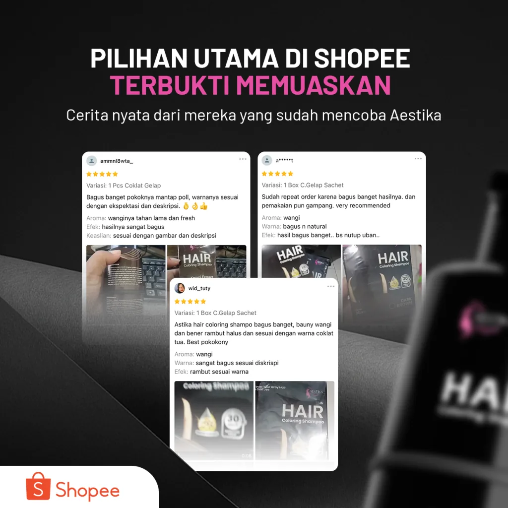 Ulasan pembeli di marketplace — pilihan utama, terbukti memuaskan